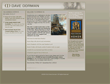 Tablet Screenshot of davedorman.com